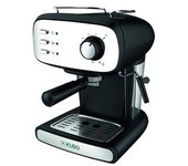 Kubo Cafetera Espresso, Presión 15 Bar, Depósito Agua 1.2l, 850w, Vaporizador Capuchino