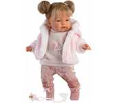 Muñeca Joelle Barriguita Blanda 38cm