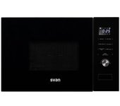 Microondas Integrable Svan Smwi2800dgn Cristal Negro