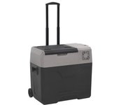 Nevera Con Ruedas Y Asa Polipropileno Negro Y Gris 40 L Vidaxl