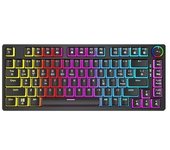 Savio Phenix Teclado Mecánico Inalámbrico, Gateron Red Pro, Pudding