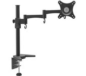 Soporte De Mesa Articulado Approx Appsms01 De 20" A 27" Vesa 100x100 Negro