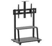 Soporte De Tv Con Ruedas Approx Appisstd 60" A 100" Vesa 900x600 Negro