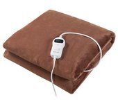 Manta Eléctrica Archi 10 Niveles De Calor 120w Vlies 200x150 Cm - Marrón [en.casa]
