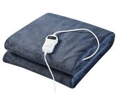 Manta Eléctrica Archi 10 Niveles De Calor 120w Vlies 200x150 Cm - Azul Oscuro [en.casa]
