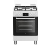 Beko Fbe62310gw Cocina Independiente A Eléctrico Encimera De Gas Blanco