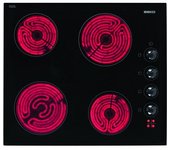 Beko Placa De Vitrocerámica 5800w 4 Quemadores 5800w Negro - Hic64100