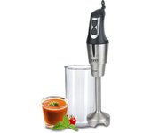 Batidora De Mano Tm Electron Con Vaso 650w Negro