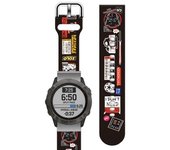 Correa Silicona Liquida Suave Para Garmin Fenix 7 - Solar Edition Star Wars