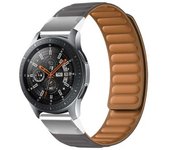 Correa De Eslabones Cierre Magnético Para Garmin Instinct Crossover Solar Gris