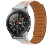 Correa De Eslabones Cierre Magnético Para Garmin Instinct Crossover Solar Rosa
