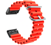 Correa Ocean Rojo Para Garmin Instinct 2 Solar