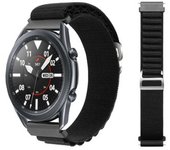 Correa Loop Alpine Para Garmin Fenix 7s Solar Edition Negro