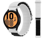 Correa Loop Alpine Para Garmin Instinct 2s Solar Blanco Y Negro