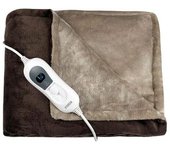 Manta Eléctrica Noveen Eb640 Marrón Y Beige 160x120