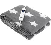 Manta Eléctrica Noveen Eb651 Gris Estrella Super Suave 180x130cm