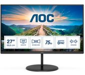 Aoc - V4 Q27v4ea Led Display 68,6 Cm (27") 2560 X 1440 Pixeles 2k Ultra Hd Negro
