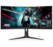 Gaming Cu34g2x/bk Pantalla Para Pc 86,4 Cm (34") 3440 X 1440 Pixeles Wqhd Led Negro