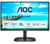 Aoc - B2 24b2xdam Led Display 60,5 Cm (23.8") 1920 X 1080 Pixeles Full Hd Negro