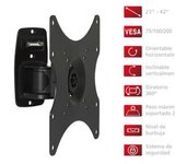 Soporte De Tv Fonestar 643n De 23" A 42" Vesa 75 A 100 Orientable