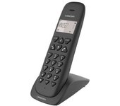 Teléfono Fijo Logicom Vega 150 Inalámbrico Dect, Tecnología Gap Tecla Bis Negro