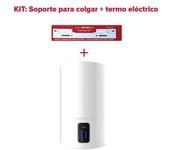 Termo Eléctrico, Ariston, Lydos Wifi 80 Litros + Soporte De Pared Instafix, Clase Energetica B