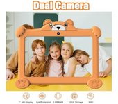 Tableta Infantil K7 Propanda 7'' 32 Gb 2 Gb Ram Wi-fi Naranja Veanxin