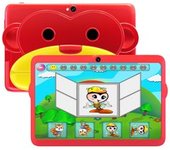 Tableta Para Niños Veanxin Xinxim-q8c2 De 7 Pulgadas, 16 Gb, 2 Gb De Ram, Wi-fi, Color Rojo