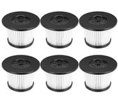 Paquete De 6 Filtros De Repuesto Hepa Compatibles Con Moosoo K24