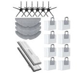 Accesorios Para Aspiradora S8 Pro Ultra, Cepillo Lateral, Filtro, Mopa, Bolsas Para Polvo, Piezas Para Aspiradora, Accesorio Para Aspiradora