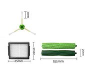 Kit De Filtro Hepa Para Roombai 7, I7+, E5, E6 Y I3, Accesorios De Repuesto Para Robot Aspirador.