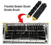 Repuestos Compatibles Con Irobot Roomba 675645655671677 Cepillo Lateral Con Filtro Y Cepillo Batidor Flexible Accesorio Para Aspiradora