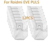 Bolsas De Repuesto Para Aspiradora Xiaomi Roidmi Eve Plus, Color Blanco, 12 Unidades