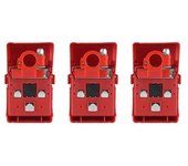 Terminal De Distribución De Batería De Coche, 3 Conectores De Cabeza De Pila De Liberación Rápida De 32 V Y 400 A, Accesorios Para Automóviles