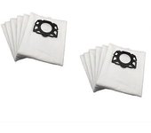 Bolsas De Aspiradora Lavables Para Karcher Mv5, Mv6, Wd4 Y Wd5 (12 Unidades)