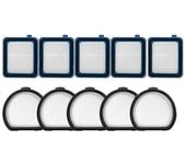 10 Filtros De Malla Compatibles Con Aspiradoras Electrolux Pf91-5ebf/5btf/5ogf