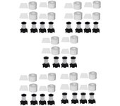 Juego De 5 Filtros De Repuesto Para Aspiradora. Reemplaza La Pieza Para El Kit De Filtro Hepa If100 If200.