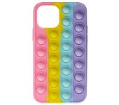 Funda Carcasa Apple Iphone 12 Mini Antiestrés Pop It Fidget Toy - Multicolor