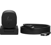 Hp 965 4k Streaming Webcam Cámara Web 8 Mp 3840 X 2160 Pixeles Usb Negro