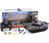 Tank On Radio Shooting Balls