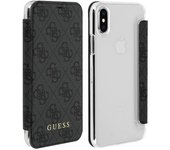 Funda Iphone X / Xs Monograma Cartera Guess - Negra