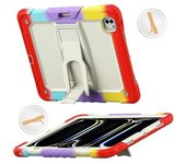 Funda De Silicona Hídrica Para Pc Para Ipad Pro 13 (2024) - - Camuflaje Rojo