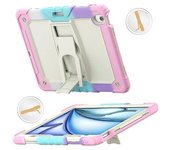 Funda De Silicona Hídrica Para Pc Para Ipad Air 13 (2024) - - Rosa Camuflaje