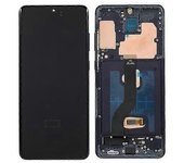 Compatible Con Samsung Galaxy S20+ 4g G985/s20+ 5g G986 Pantalla Oled De Grado C Y Ensamblaje Digitalizador + Marco - -