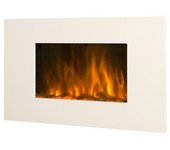 Chemin'arte Chimenea Eléctrica 2000w Con Mando A Distancia - White Loft