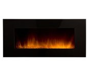 Chemin'arte 066 Chimenea Eléctrica De Pared Con Efecto De Llama Led