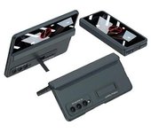 Gkk - Funda Magnética Plegable Para Samsung Galaxy Z Fold4 5g, Antirrobo, Delgada, A Prueba De Caídas, De Policarbonato Rígido Y Vidrio Templado Con