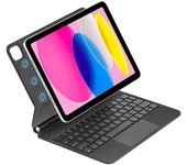 Funda Magnética De Cuero Con Teclado Bluetooth Para Ipad 10.9 (2022)