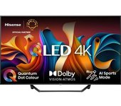 Hisense 65a79nq Televisor 165,1 Cm (65") 4k Ultra Hd Smart Tv Wifi Negro 350 Cd / M²
