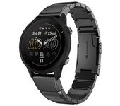 Correa Para Garmin Forerunner 955 22 Mm Correa De Reloj De Acero Inoxidable Con Concha De Tortuga Negra Yemaesre